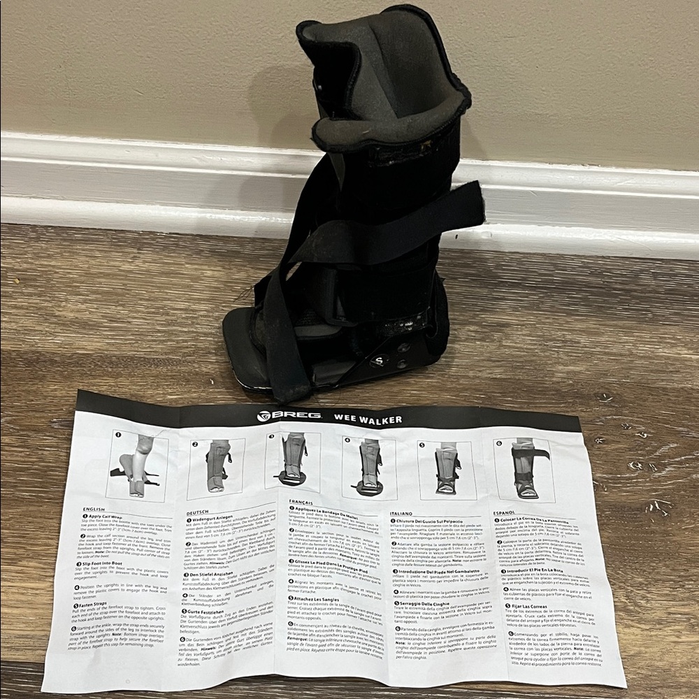 Black Wee Walker Boot